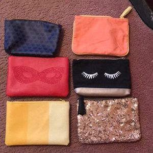 Makeup inside w/purchase travel size makeup bags